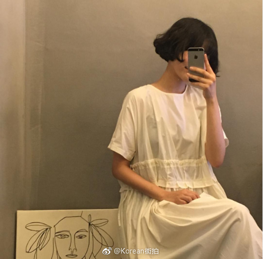 网络美女照片:短发女生的帅气和可爱穿衣搭配 3