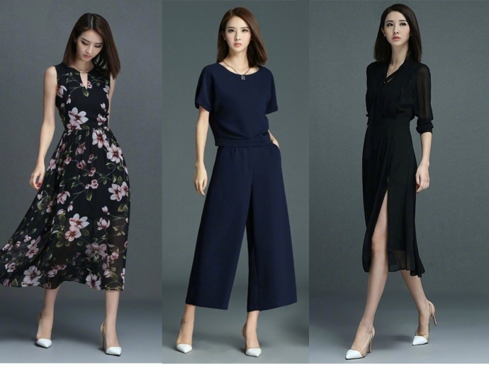 网络美女照片:职业女性的大气职场穿搭技巧穿出 2