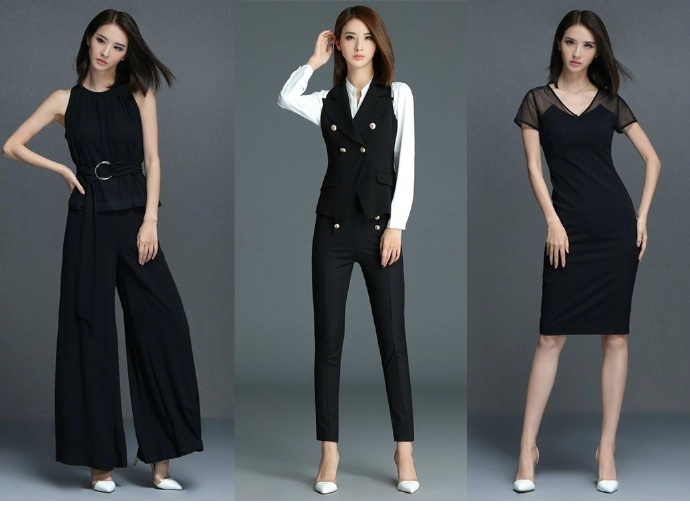 网络美女照片:职业女性的大气职场穿搭技巧穿出 4