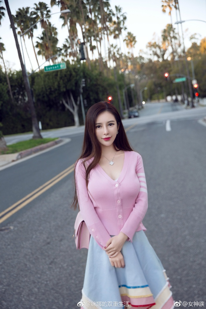 性感美女平面模特咪娜Mina时尚潮流图片