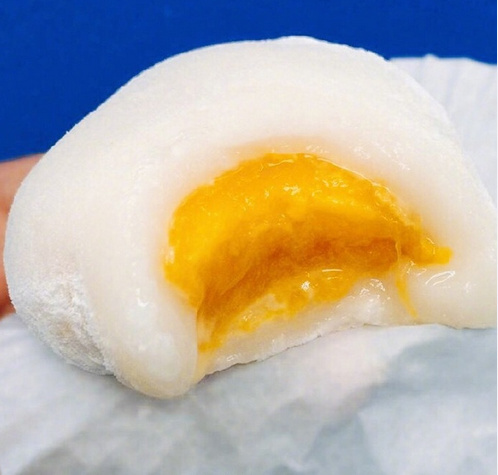 零食小吃图片:芒果糯米糍图片 3