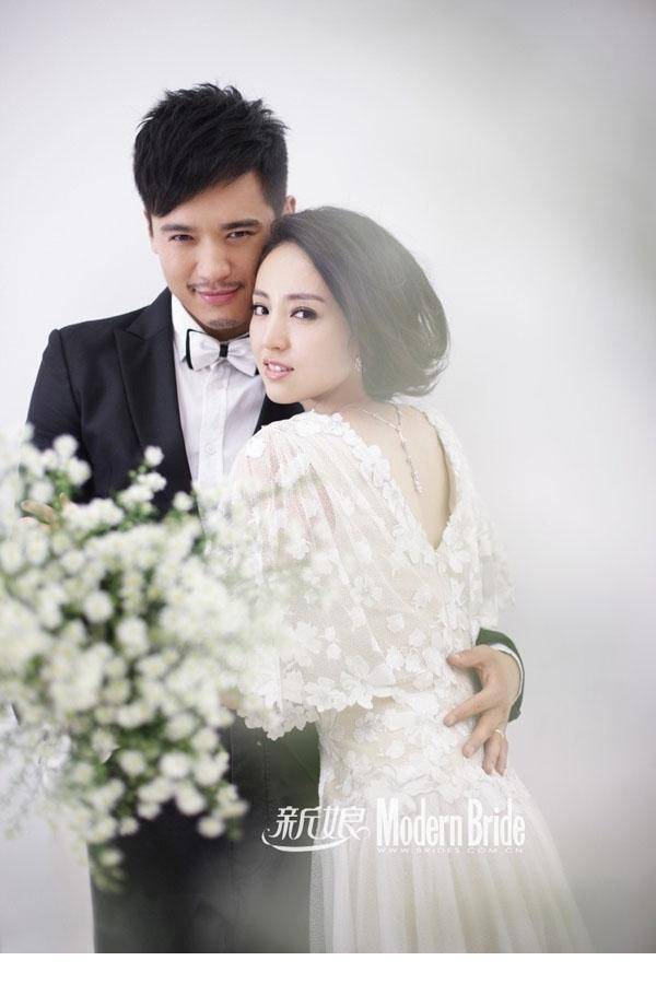 高颜值明星夫妇董璇高云翔婚纱图片