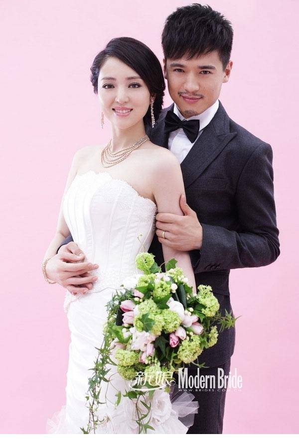 高颜值明星夫妇董璇高云翔婚纱图片 5