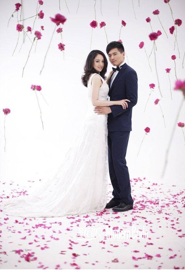 高颜值明星夫妇董璇高云翔婚纱图片 7