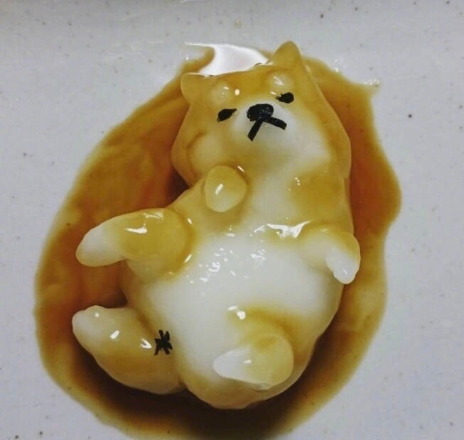 小吃图片_超Q的柴犬丸子图片 5