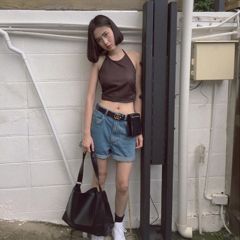 泰国女孩gracebuchita穿搭简单又时髦的穿衣搭配技 10