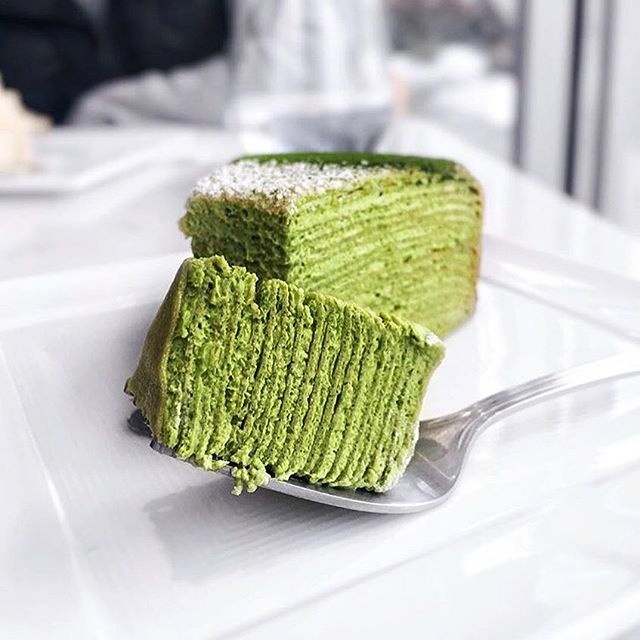 下午茶抹茶甜品图片 7