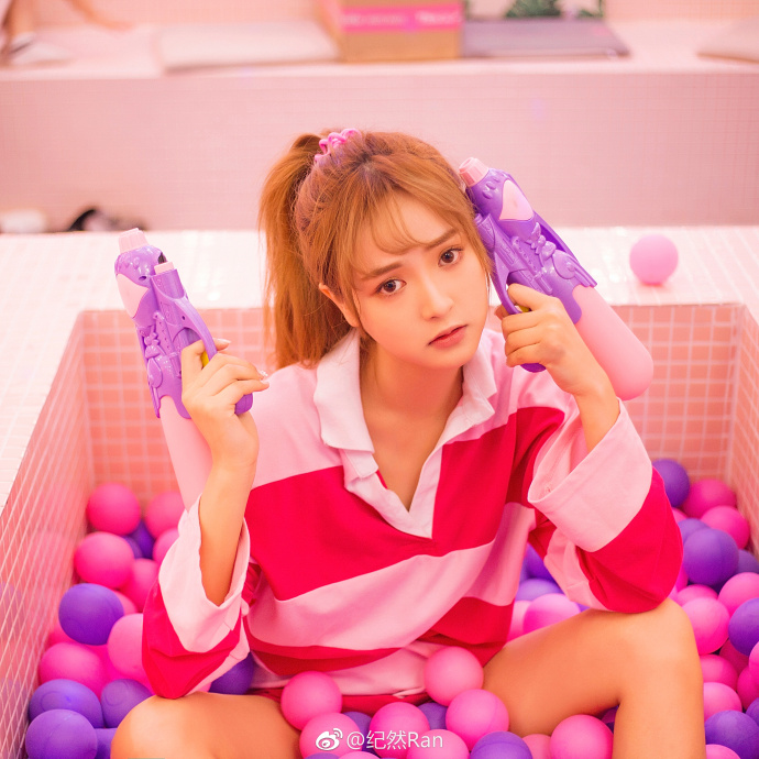 很高兴遇见你Pink girlLikeGirls-窦鹤鑫清纯美女图片 5