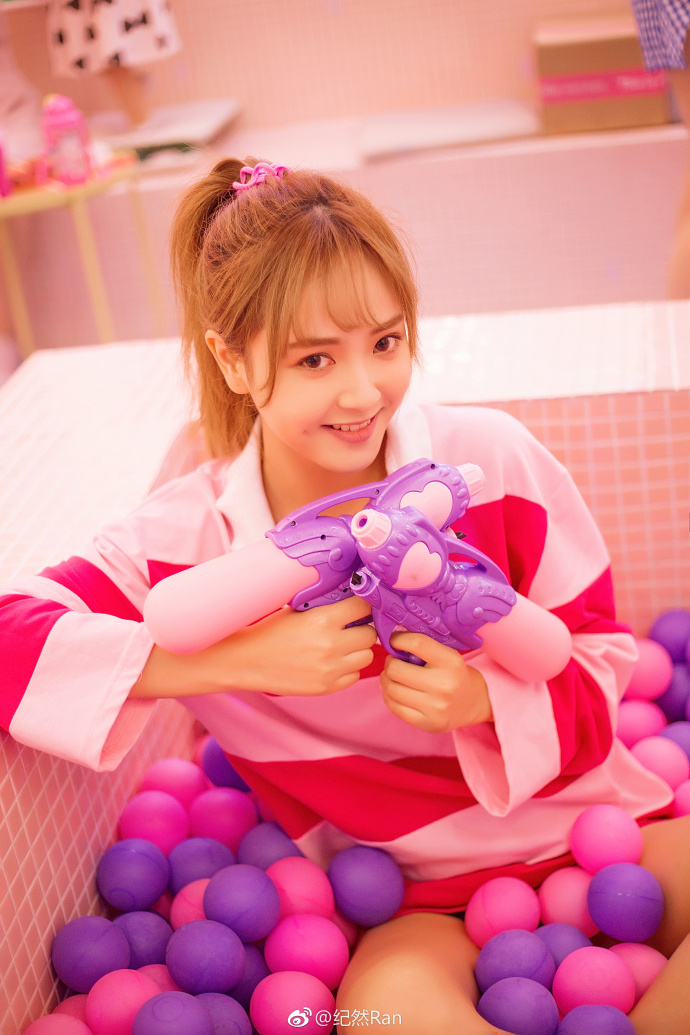 很高兴遇见你Pink girlLikeGirls-窦鹤鑫清纯美女图片 6