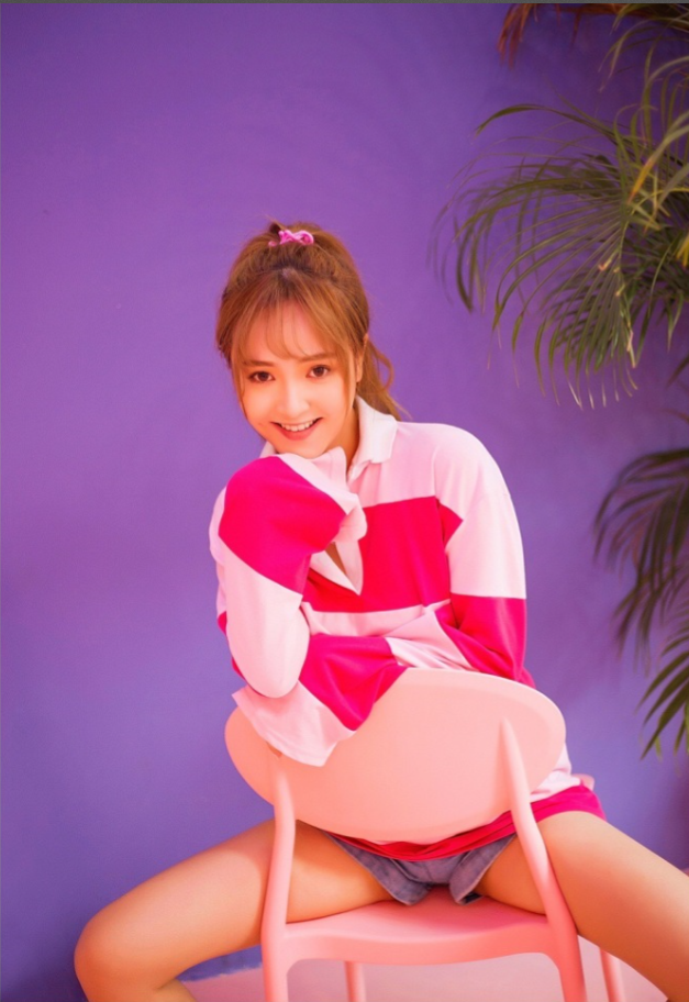 很高兴遇见你Pink girlLikeGirls-窦鹤鑫清纯美女图片 8