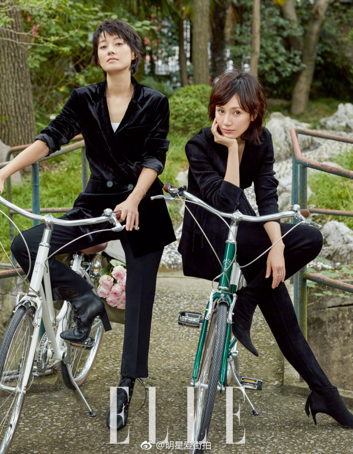 美女明星马伊琍袁泉一种闺蜜两样人生《ELLE》十 6