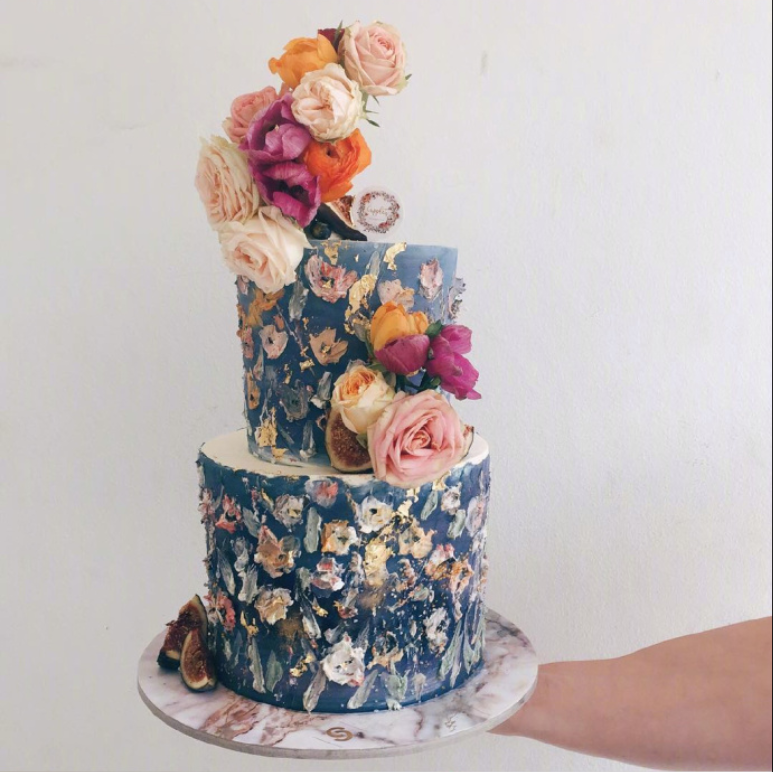 糕点图片:CUPPLETS手工鲜花蛋糕图片