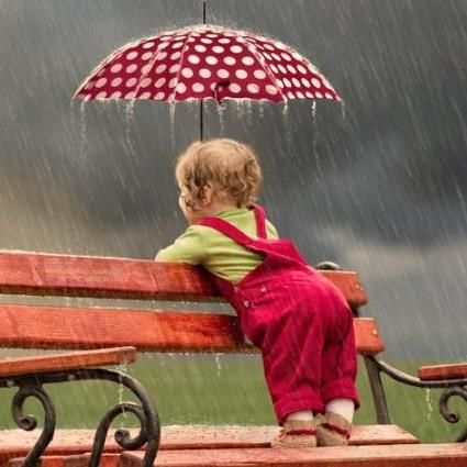 唯美意境头像集_下雨时学会为自己撑一把伞