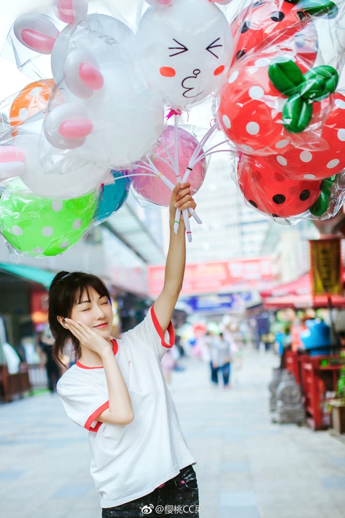 樱桃小丸子清纯可爱美女日常图片 4