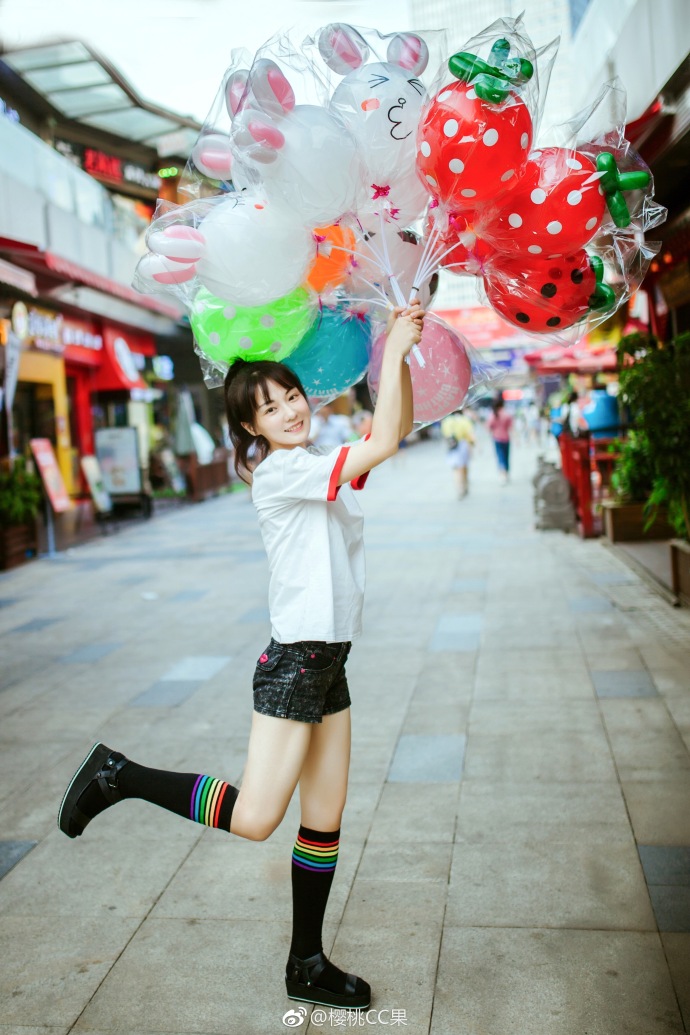 樱桃小丸子清纯可爱美女日常图片 5