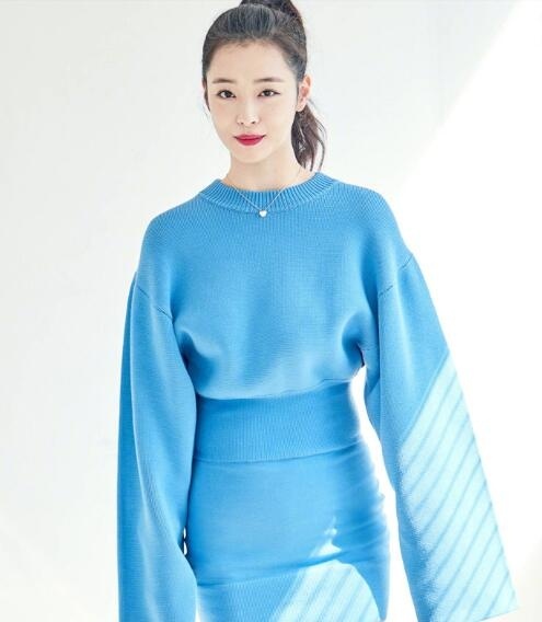 韩国美女明星雪莉for marieclire画报肤白貌美的小仙 8