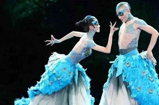 孔雀舞灵魂人物杨丽萍在苍山洱海活成仙女的模 9