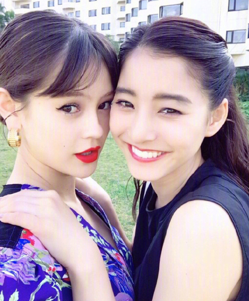 90后日本美女平面模特新木优子美颜暴击简直就是 8