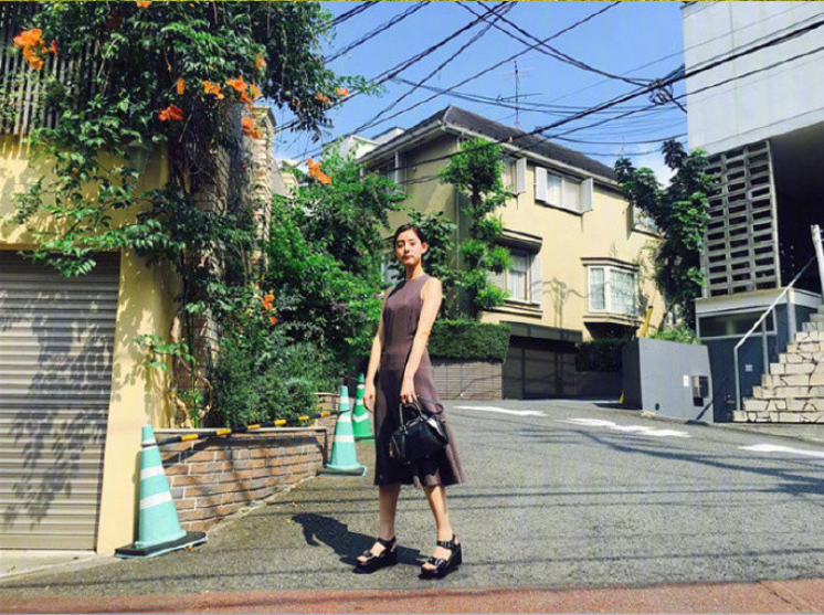 90后日本美女平面模特新木优子美颜暴击简直就是 18