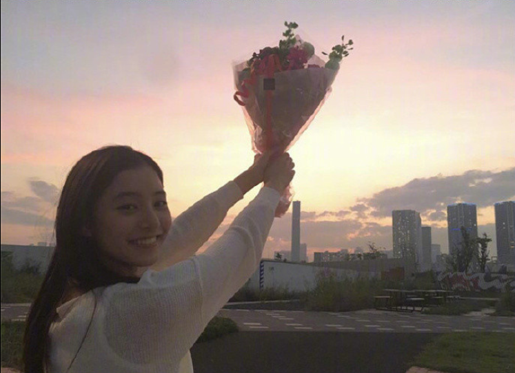 90后日本美女平面模特新木优子美颜暴击简直就是 19