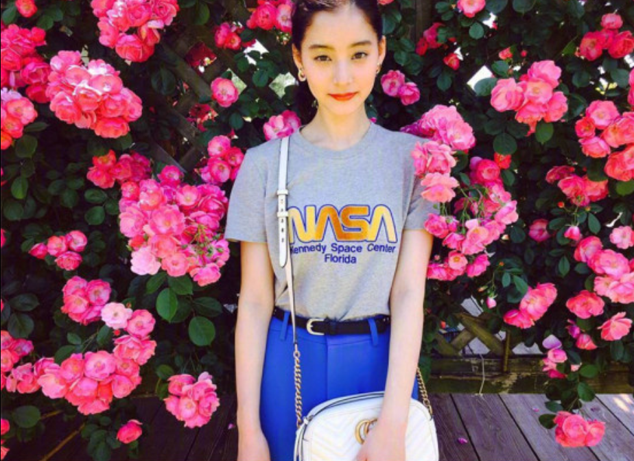 90后日本美女平面模特新木优子美颜暴击简直就是 42