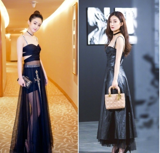 小仙女赵丽颖的穿搭合辑温柔优雅图片 3