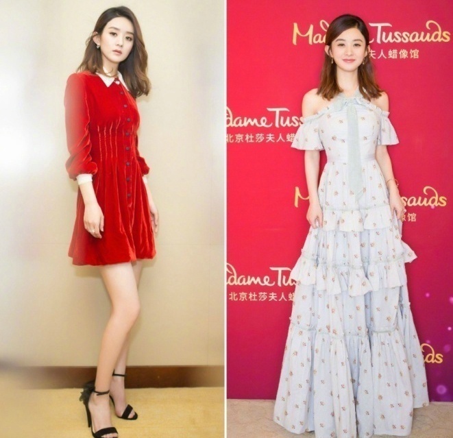 小仙女赵丽颖的穿搭合辑温柔优雅图片 5