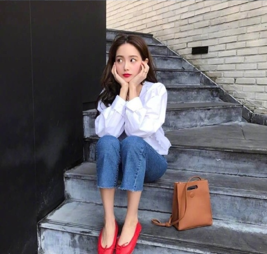 清纯美女值得学习的拍照风格 2