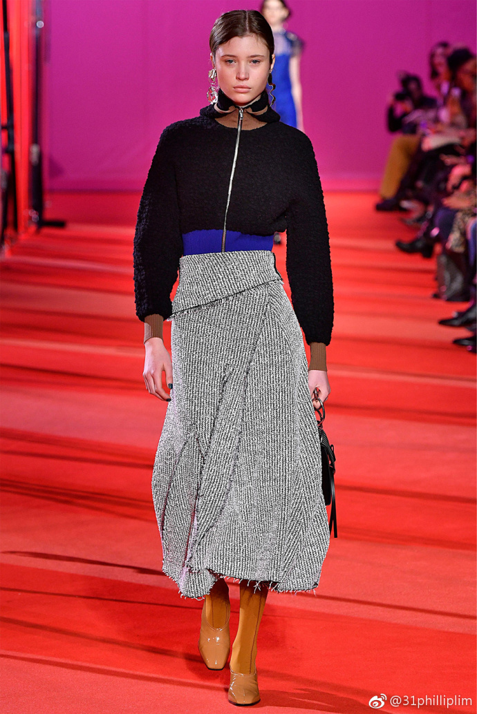 欧美美女模特演绎3.1PhillipLim2017秋冬女装系列 7