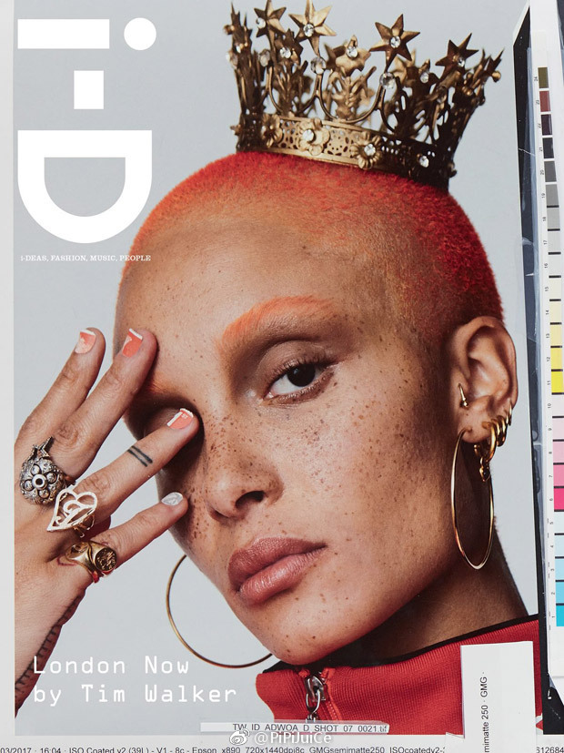 欧美美女模特拍摄VOGUE UK 十二月封面大片稳赢 2