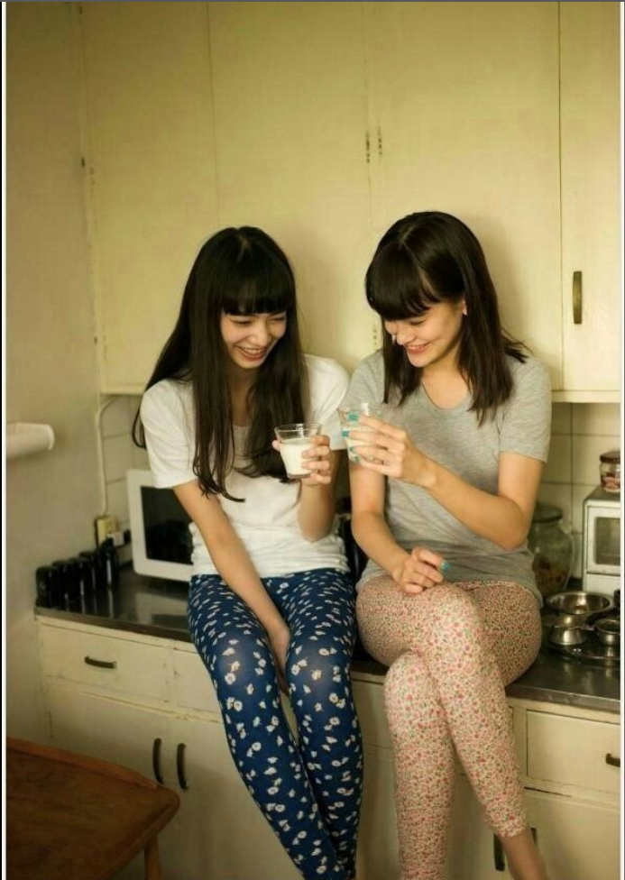 日本美女模特小松菜奈和Emma閨蜜写真 34