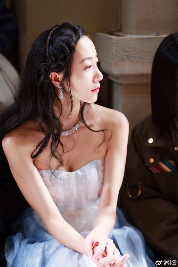 中国女演员韩雪清纯看秀图片 6