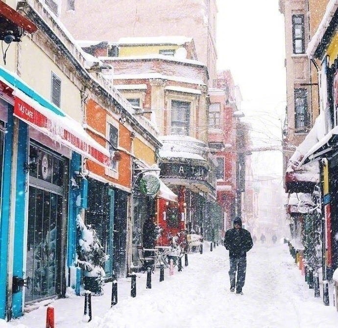 雪中土耳其风景图片99分的浪漫还差的一分只缺我 7