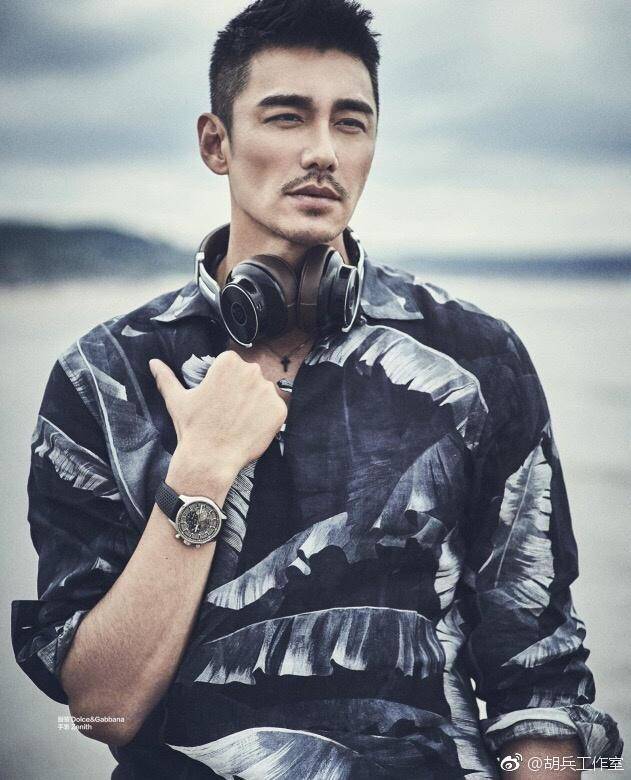 中国超模男明星帅哥胡兵时尚写真 6