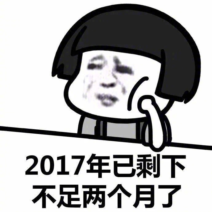 2017年年终总结：重在参与表情包