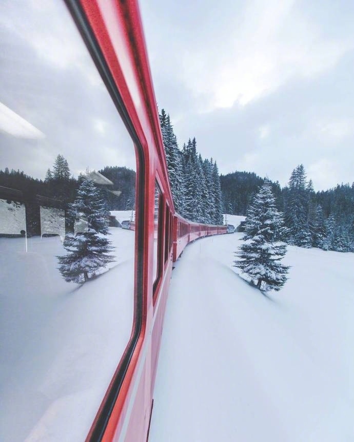 雪景图片_想去北欧看一场大雪风景图片