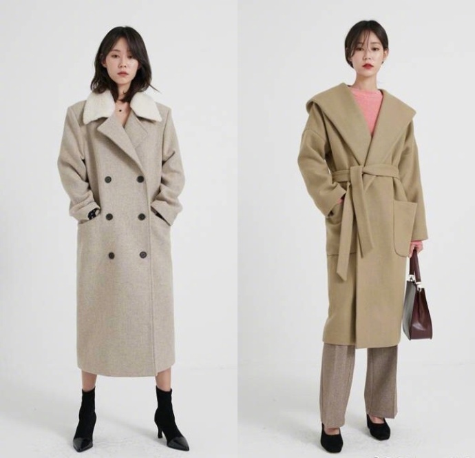 轻熟气质美女冬日穿衣搭配参考 ​