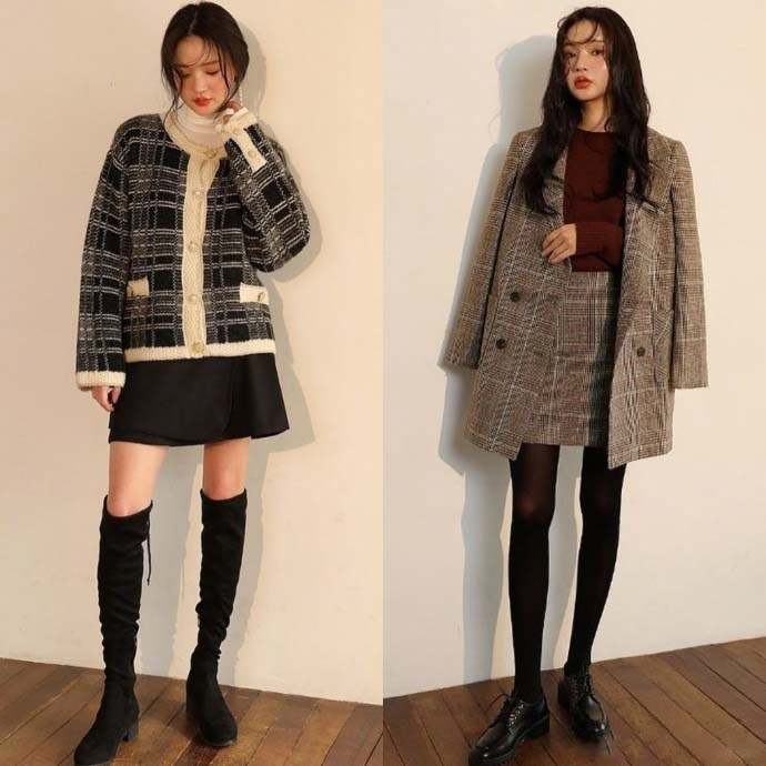 焦糖色搭配甜美与轻熟并存的休闲日常穿衣搭配 6