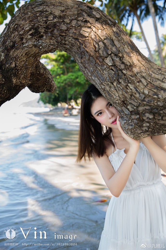 清纯热门美女九鲤儿海边唯美写真 2