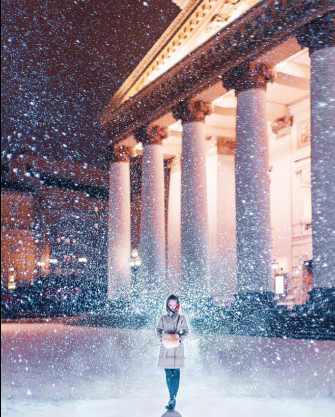 俄罗斯的冬天风景美如画风景图片 6
