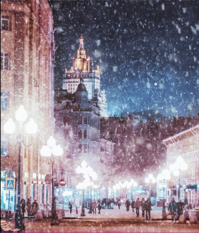 俄罗斯的冬天风景美如画风景图片 20