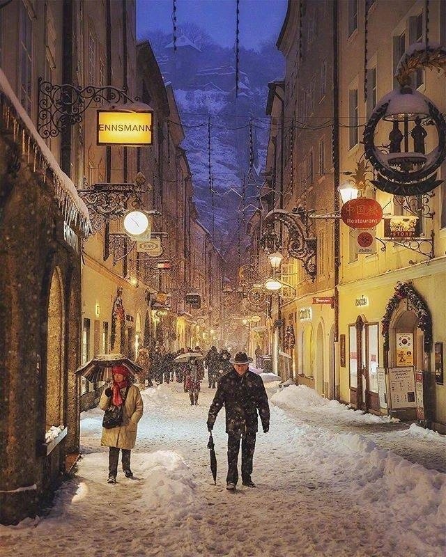 下雪了图片_雪景图片 9