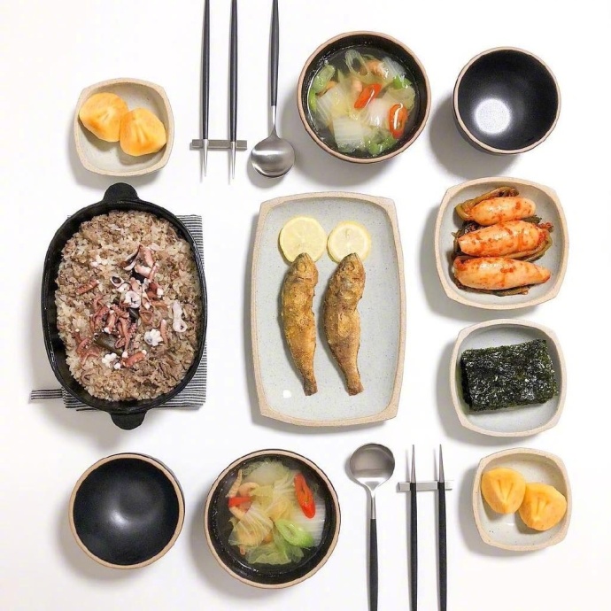 情侣美食图片_两个人的美好生活从一起吃饭开始 8
