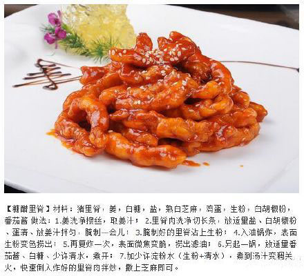 各种糖醋口味美食做法 2
