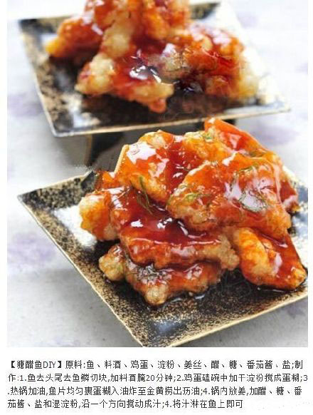 各种糖醋口味美食做法 9