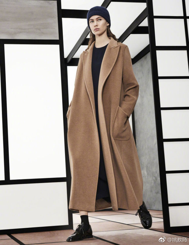 欧美美女模特演绎Max Mara 2018早秋系列端庄大气经