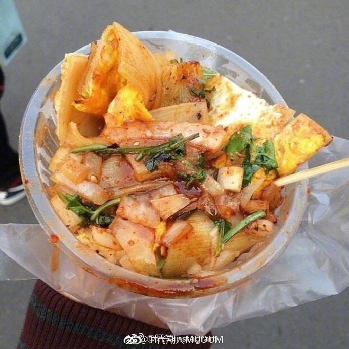 突然好想吃哈尔滨烤冷面图片