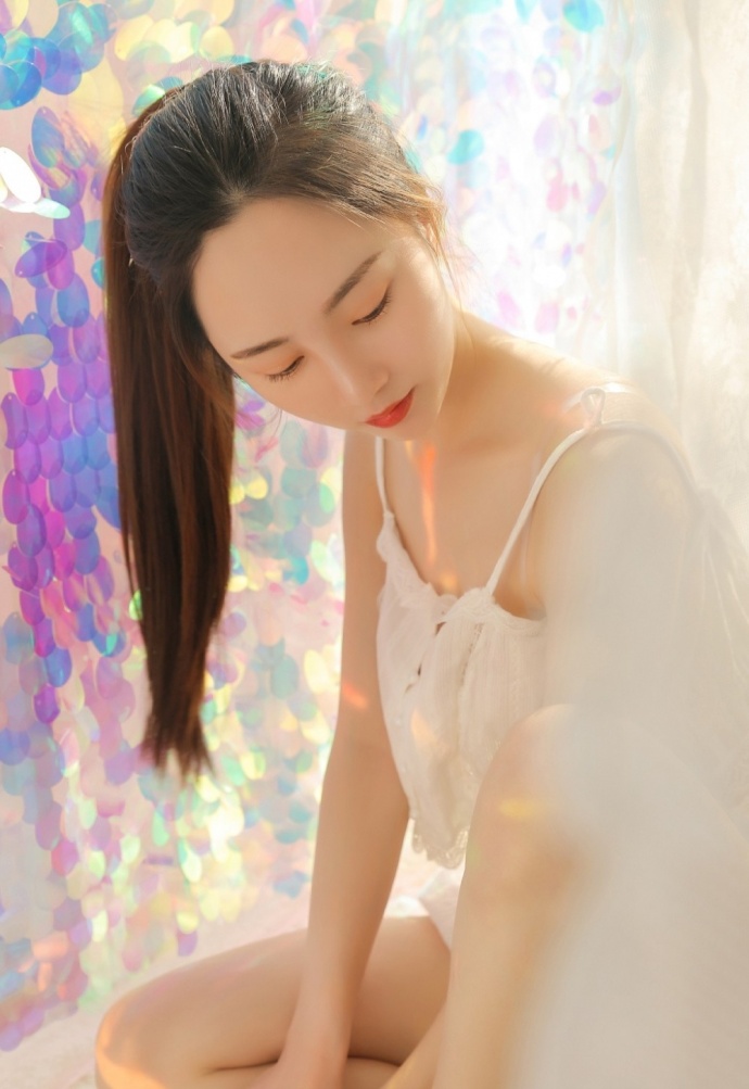 唯美治愈系清纯美女学生妹图片 3