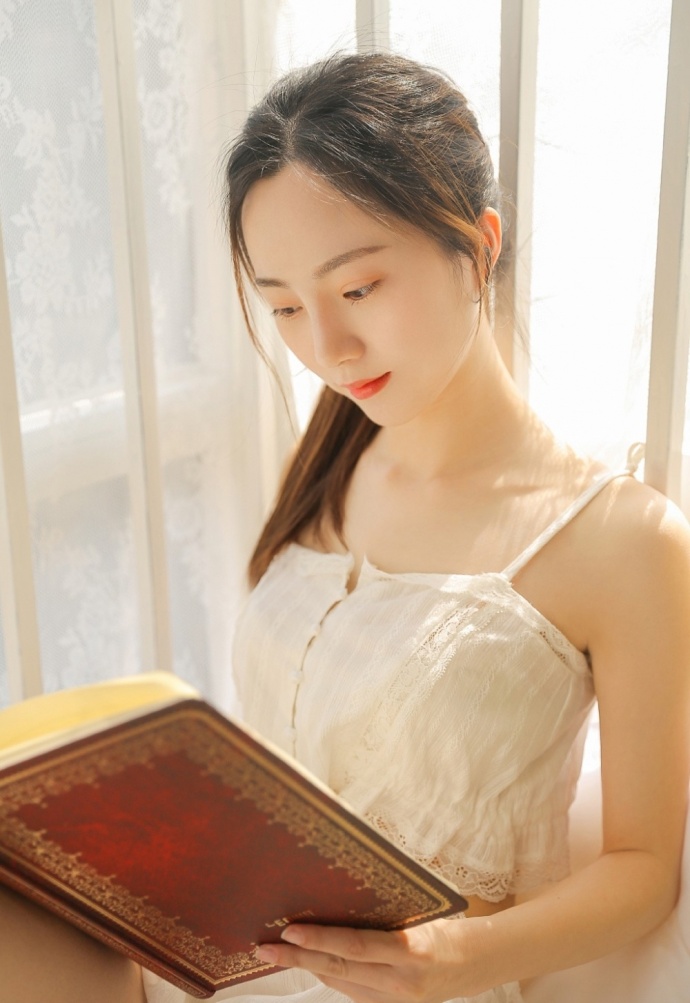 唯美治愈系清纯美女学生妹图片 5