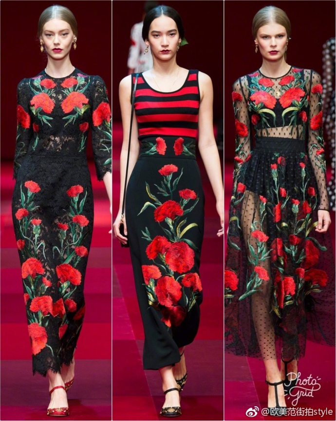 欧美美女模特演绎Dolce & Gabbana热情奔放的西班牙 5